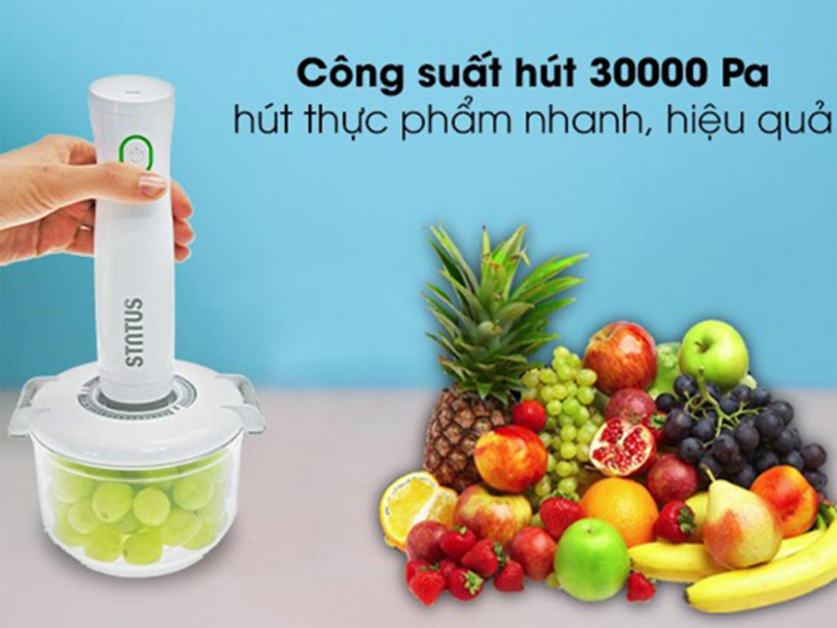 Kích thước 195 mm và 0.2 kg giúp Status BVP100 rất dễ mang theo.