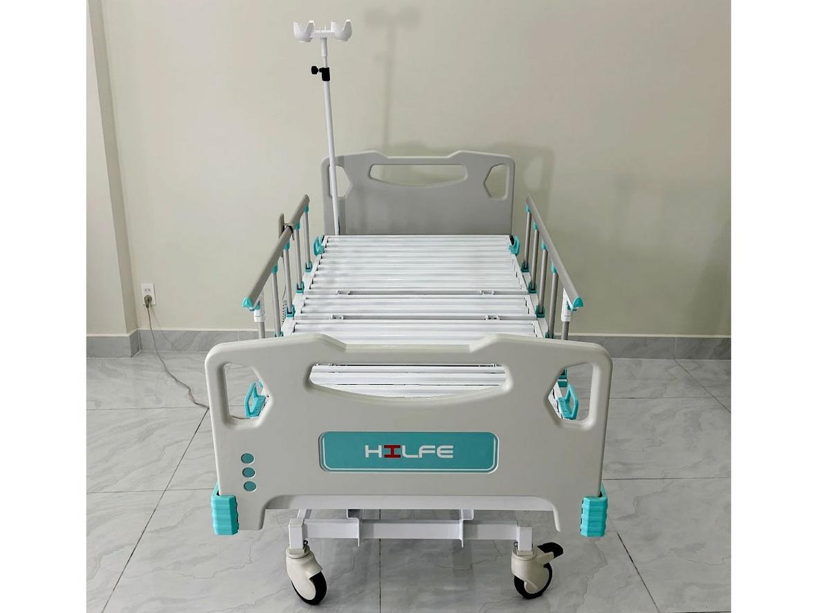 Tải trọng 250kg tạo độ an tâm khi dùng giường cho nhu cầu chăm sóc lâu dài.