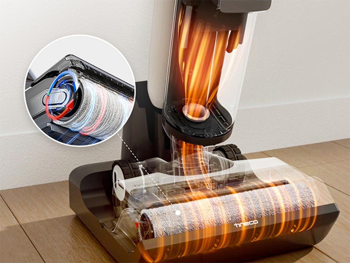 Các thông số 300W, 13000Pa, 850ml, 720ml và 76dB giúp người mua đánh giá nhanh Tineco Switch S7.