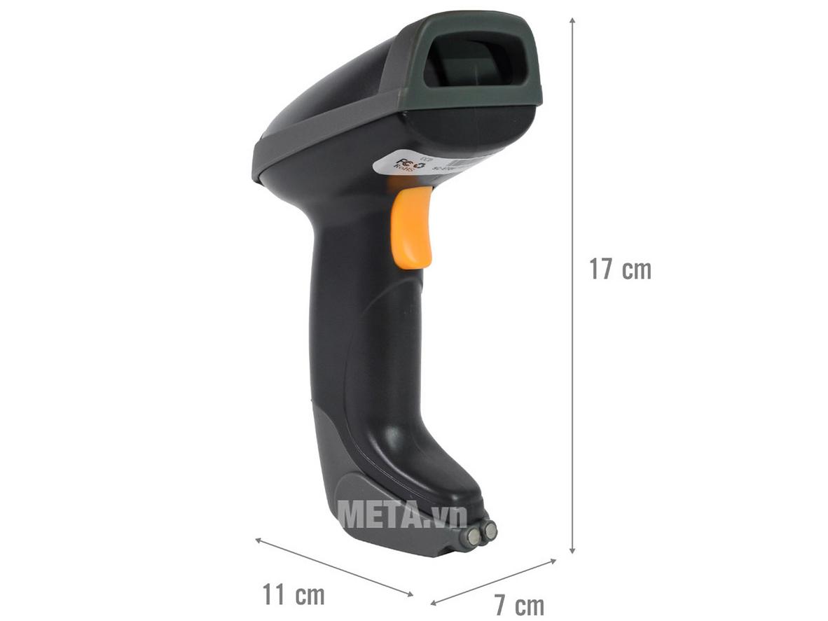 Tốc độ 200 lần/giây giúp quét mã nhanh, giảm ùn tắc tại quầy.