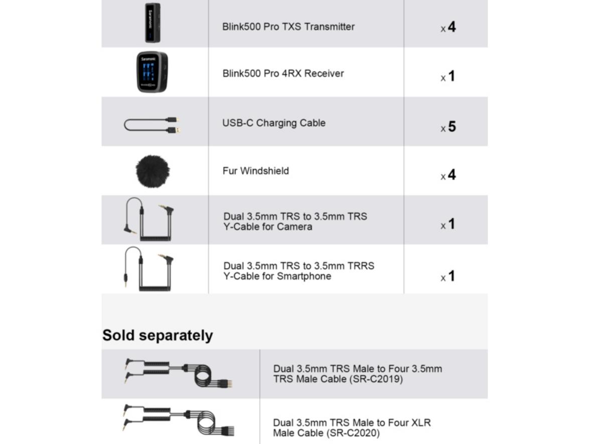 Blink 500 Pro B8 tương thích điện thoại và máy ảnh, phù hợp nhiều cách quay.