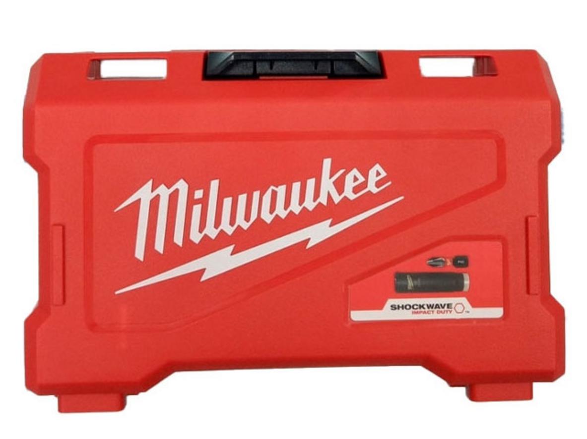 Bộ mũi vít Milwaukee dùng ổn định với máy vặn vít pin và máy khoan.