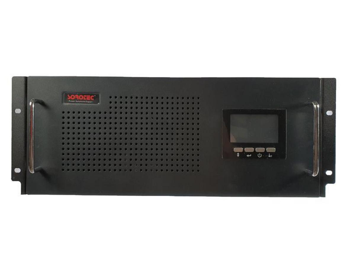 UPS Online Rack Sorotec HP9116CR 10KR 10KVA/9KW lắp gọn trong tủ rack cho server và thiết bị mạng.