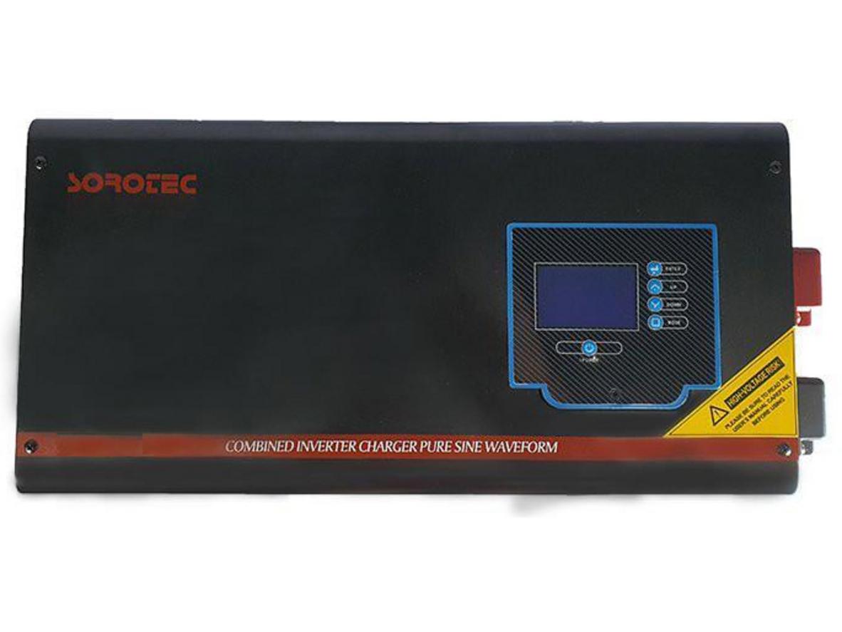 Các điểm kỹ thuật nổi bật của UPS Sorotec EP4048: 4.000W, 5kVA, 220V/50Hz, RS232/USB.