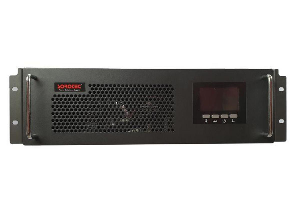 UPS Online Rack Sorotec HP9116CR 6KR 6KVA/5.400W cho server, NAS và hệ thống mạng.