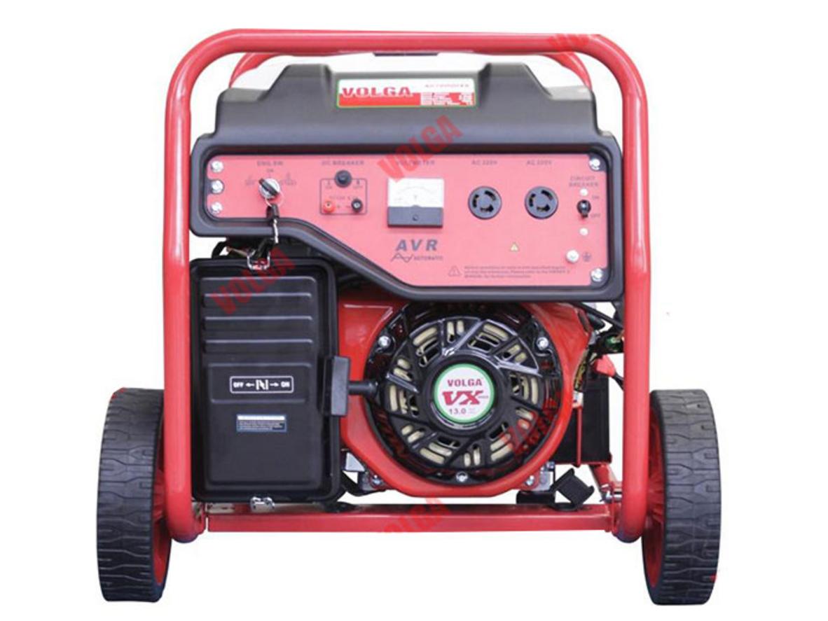 Động cơ VOLGA VX-390GE 389 cc tạo nền tảng cho vận hành ổn định.