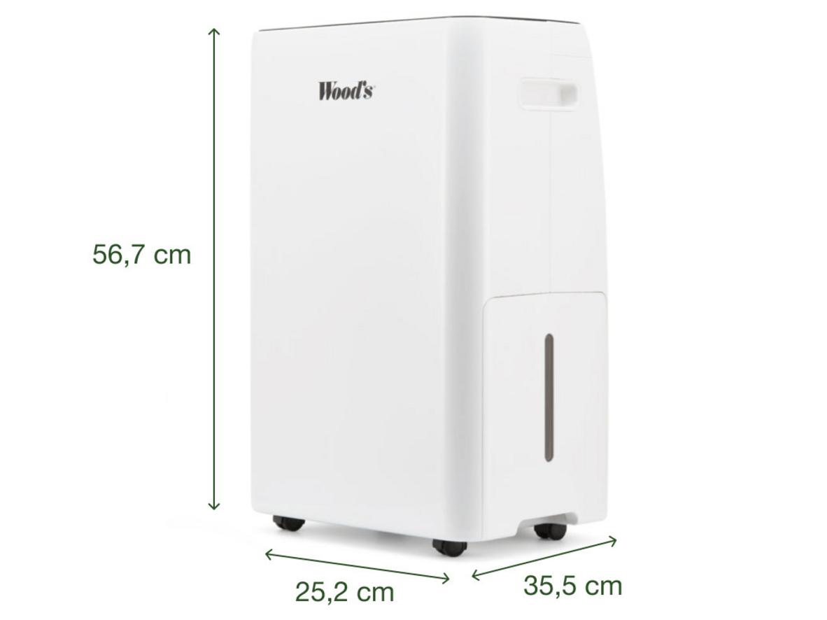 Wood’s MRD25GW Wifi vận hành mạnh mẽ, phù hợp không gian rộng và nhu cầu kiểm soát ẩm liên tục.